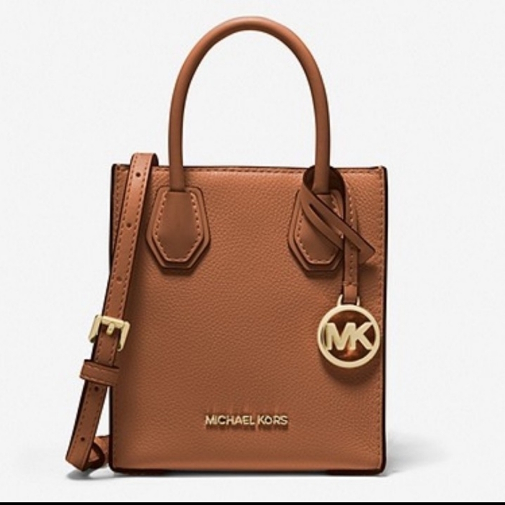 Michael Kors*FREE Mercer Extra-Small Pebbled Leather Crossbody Bag - Picture 2 of 9
